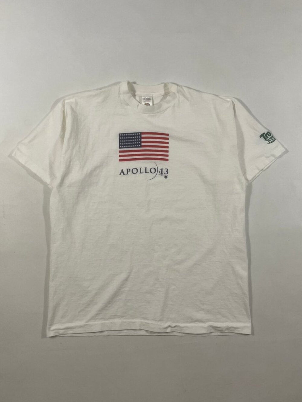 Vintage 1995 Apollo 13 Movie Promo Tropicana American Flag T-Shirt XL